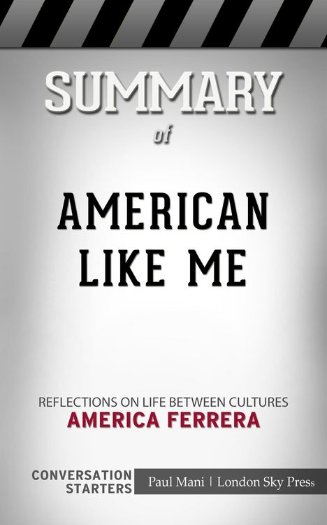Produktbild: Summary of American Like Me: Reflections on Life Between Cultures: Conversation Starters