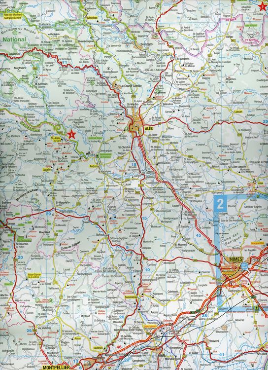 Produktbild: MARCO POLO Karte Frankreich Languedoc-Roussillon 1:275 000