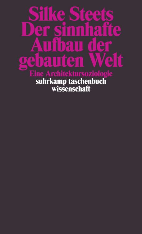 Produktbild: Der sinnhafte Aufbau der gebauten Welt