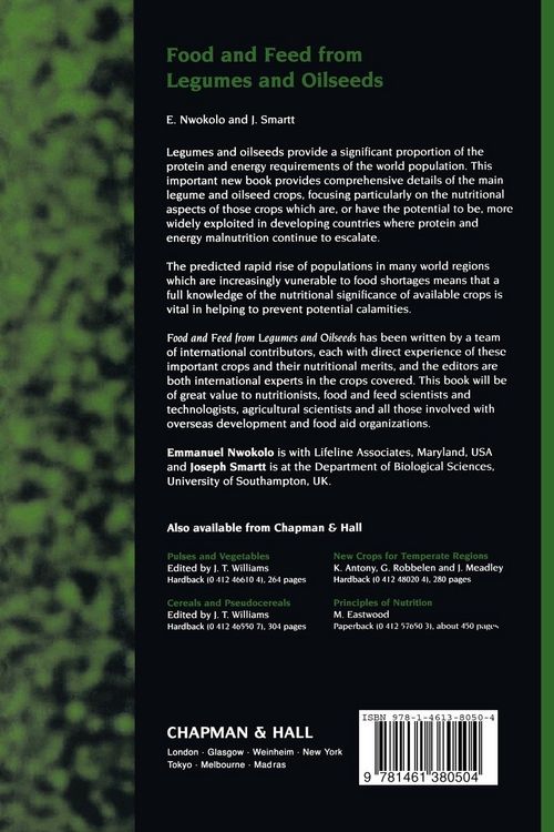 Produktbild: Food and Feed from Legumes and Oilseeds