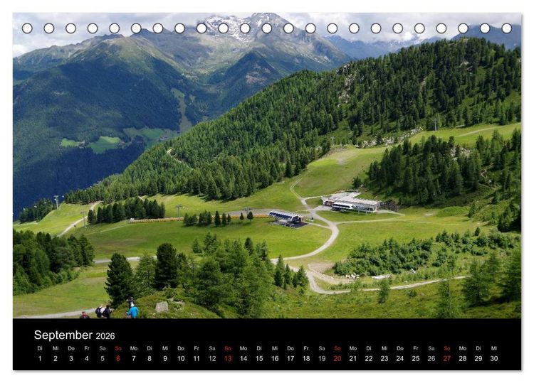 Produktbild: Im Tauferer Ahrntal in S&uuml;dtirol (Tischkalender 2026 DIN A5 quer), CALVENDO Monatskalender