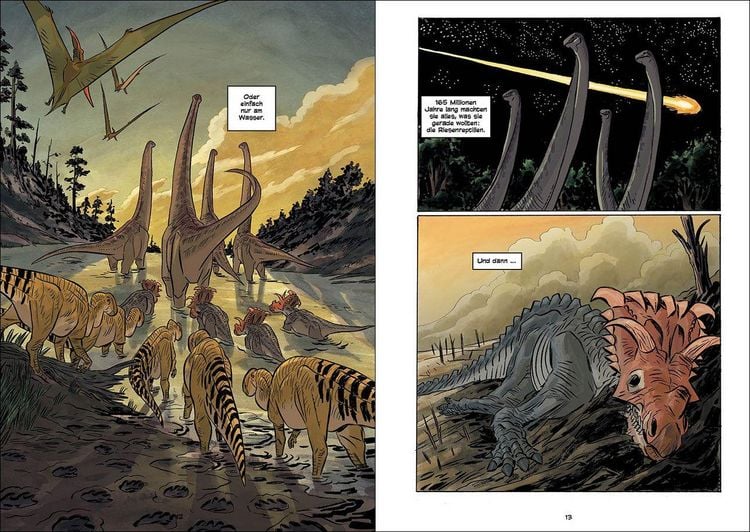 Produktbild: Superbrain-Comics - Auf den Spuren der Dinosaurier