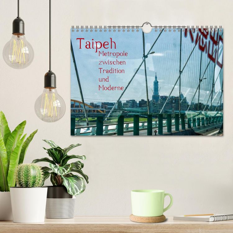 Produktbild: Taipeh, Metropole zwischen Tradition und Moderne. (Wandkalender 2026 DIN A4 quer), CALVENDO Monatskalender