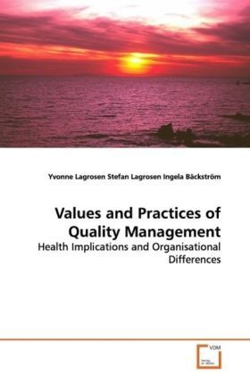 Produktbild: Lagrosen Yvonne: Values and Practices of Quality Management