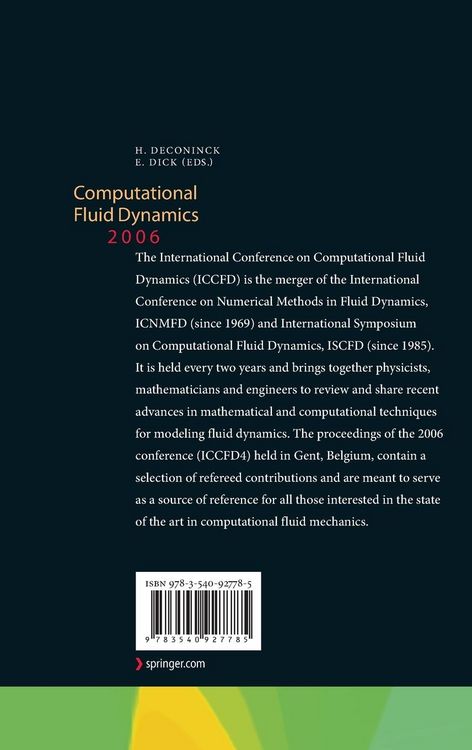 Produktbild: Computational Fluid Dynamics 2006
