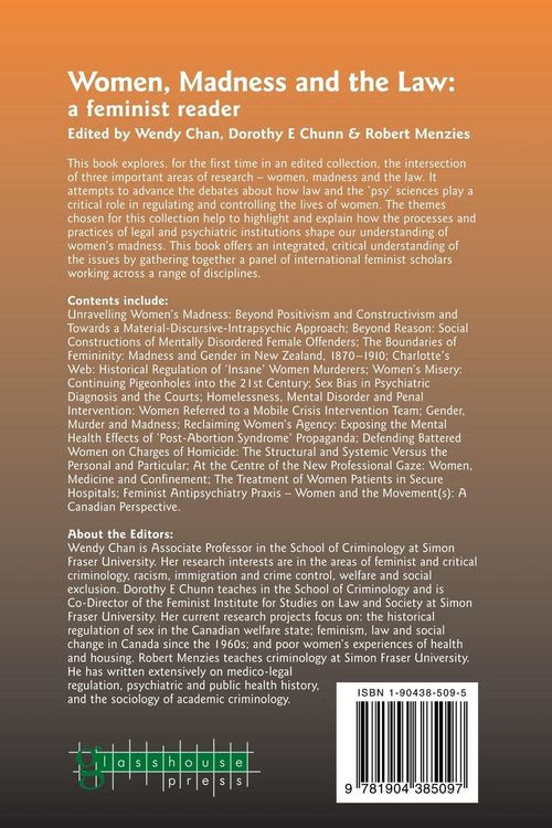 Produktbild: Women, Madness and the Law