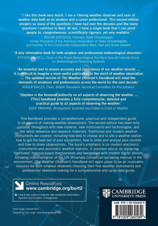 Produktbild: The Weather Observer's Handbook
