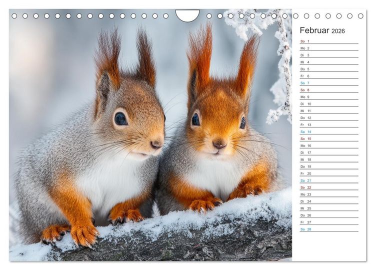 Produktbild: Waldgefl&uuml;ster (Wandkalender 2026 DIN A4 quer), CALVENDO Monatskalender