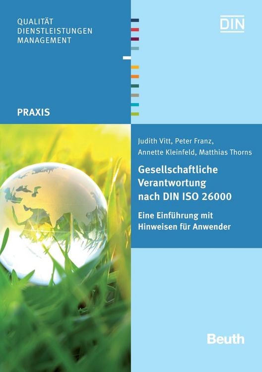 Produktbild: Gesellschaftliche Verantwortung nach DIN ISO 26000