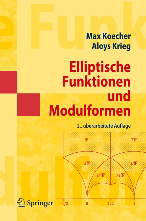 Produktbild: Elliptische Funktionen und Modulformen