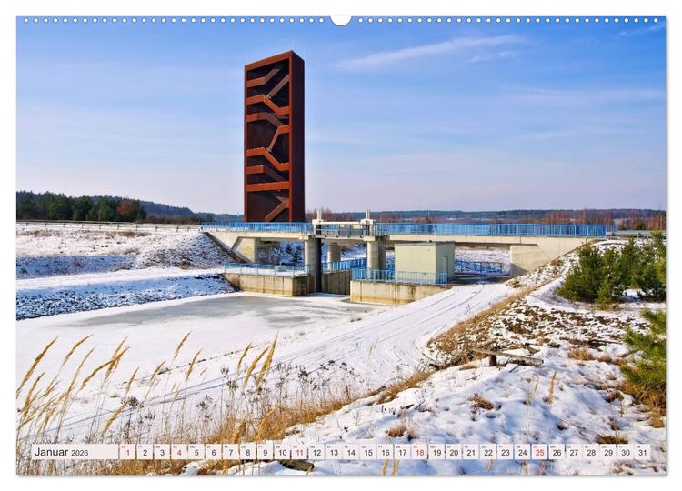 Produktbild: Lausitzer Seenland - Junge Urlaubsregion mit einzigartiger Wasserlandschaft (Wandkalender 2026 DIN A2 quer), CALVENDO Monatskalender