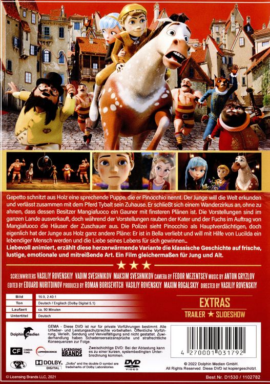 Produktbild: Pinocchio - Eine wahre Geschichte