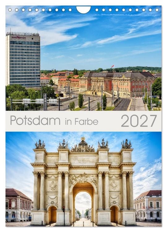 Produktbild: Potsdam in Farbe (Wandkalender 2027 DIN A4 hoch), CALVENDO Monatskalender