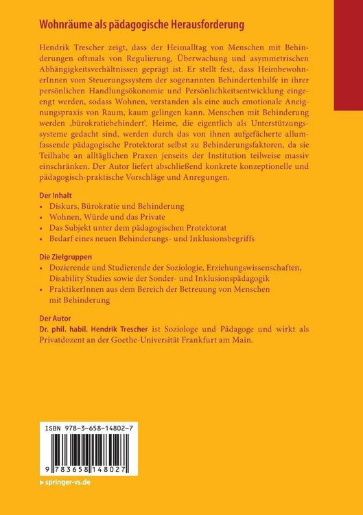 Produktbild: Wohnr&auml;ume als p&auml;dagogische Herausforderung