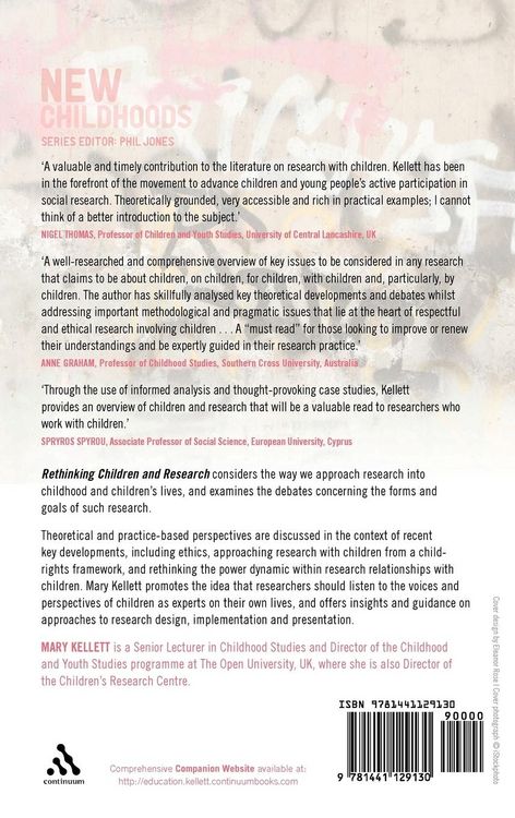 Produktbild: Rethinking Children and Research
