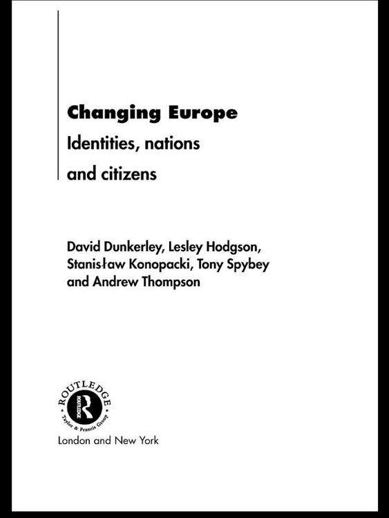 Produktbild: Changing Europe