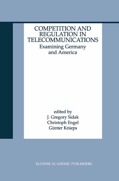 Produktbild: Competition and Regulation in Telecommunications
