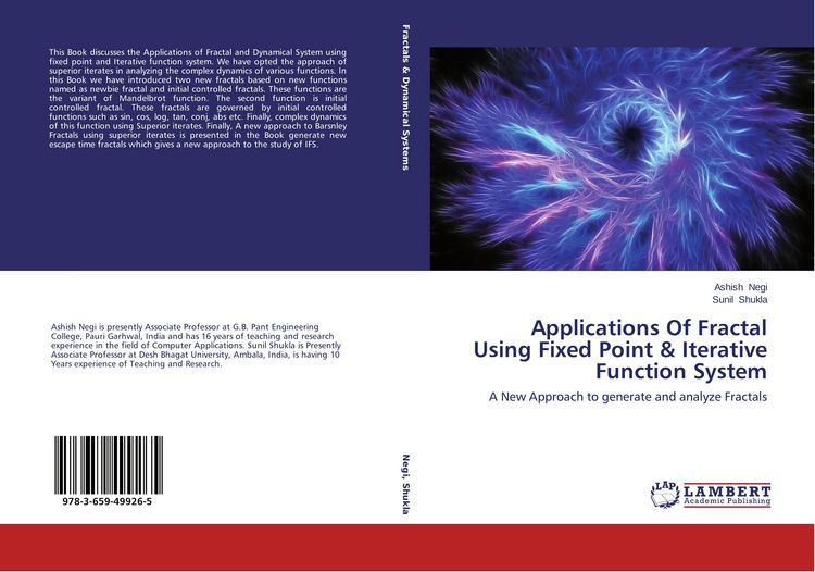Produktbild: Applications Of Fractal Using Fixed Point & Iterative Function System