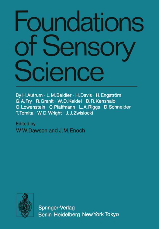 Produktbild: Foundations of Sensory Science