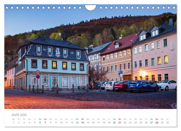 Produktbild: Sonneberg - Spielzeugstadt im Th&uuml;ringer Wald (Wandkalender 2026 DIN A4 quer), CALVENDO Monatskalender