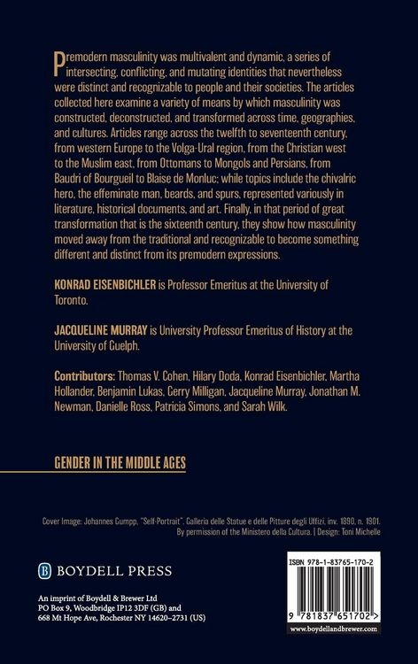 Produktbild: Premodern Masculinities in Transition