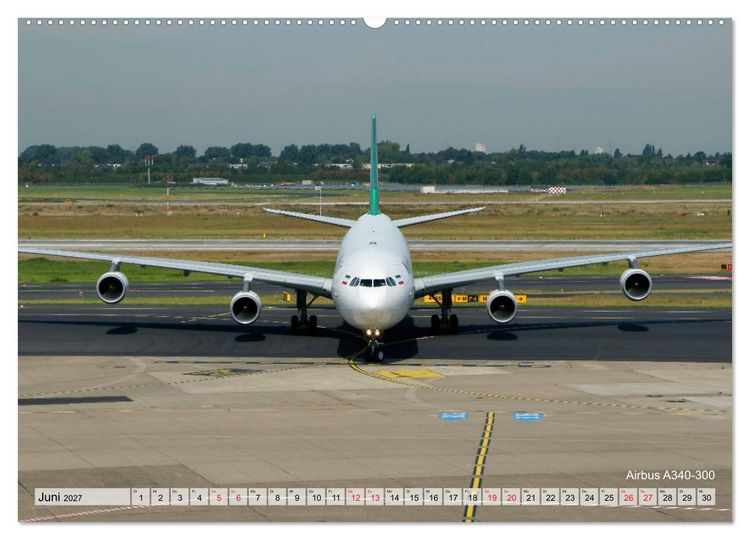 Produktbild: Airliners - Face to Face (Wandkalender 2027 DIN A2 quer), CALVENDO Monatskalender