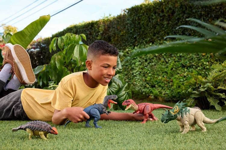 Produktbild: Jurassic World Wild Roar Ankylosaurus