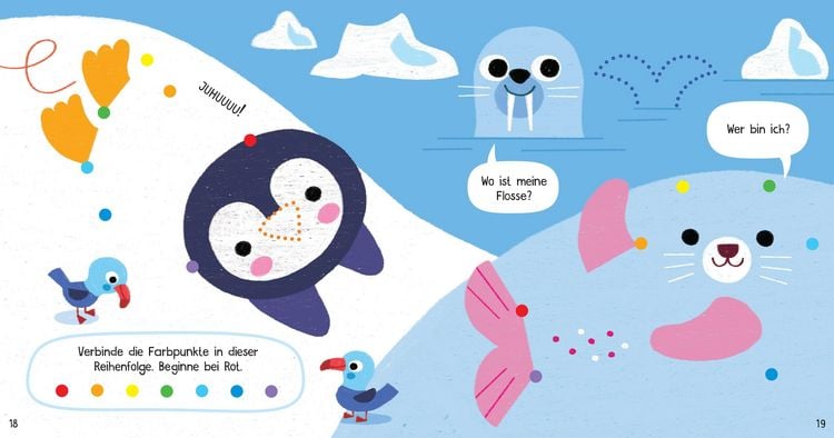 Produktbild: Kleine Kreativ-Werkstatt &ndash; Mein erstes Von-Punkt-zu-Punkt-Buch
