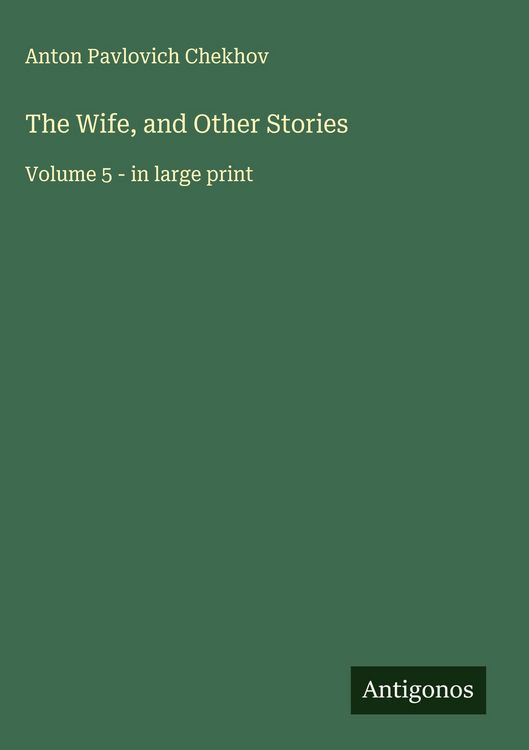 Produktbild: The Wife, and Other Stories