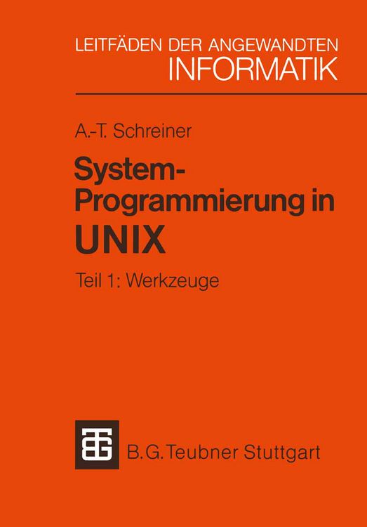 Produktbild: System-Programmierung in UNIX