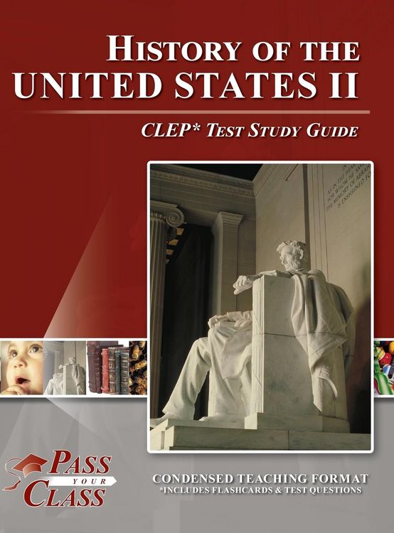 Produktbild: History of the United States 2 CLEP Test Study Guide