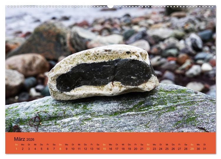 Produktbild: EIN STEIN SEIN (Wandkalender 2026 DIN A2 quer), CALVENDO Monatskalender