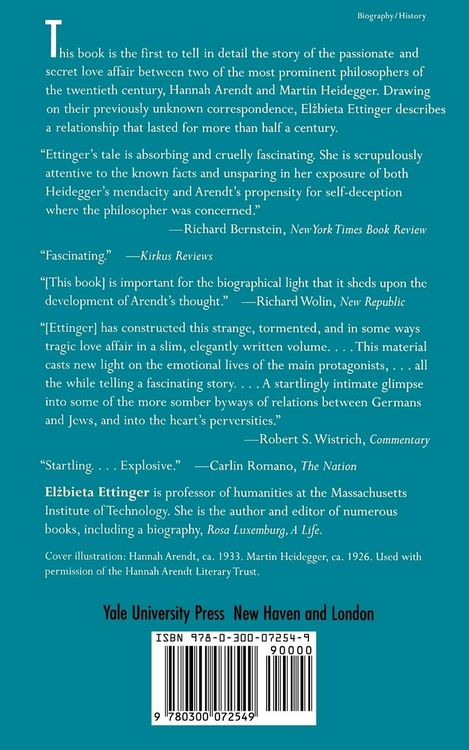 Produktbild: Hannah Arendt/Martin Heidegger
