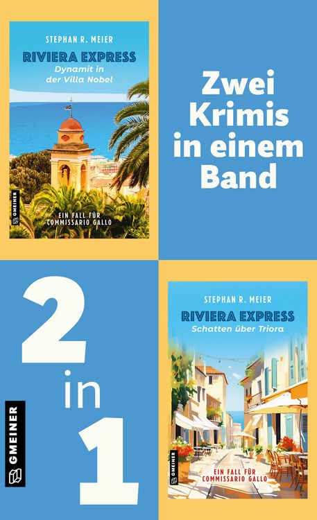 Produktbild: Riviera Express - Dynamit in der Villa Nobel & Schatten &uuml;ber Triora