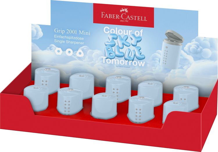 Produktbild: Faber-Castell Einfachspitzdose Grip Mini sky blue
