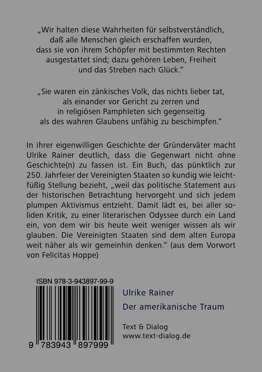 Produktbild: Der amerikanische Traum