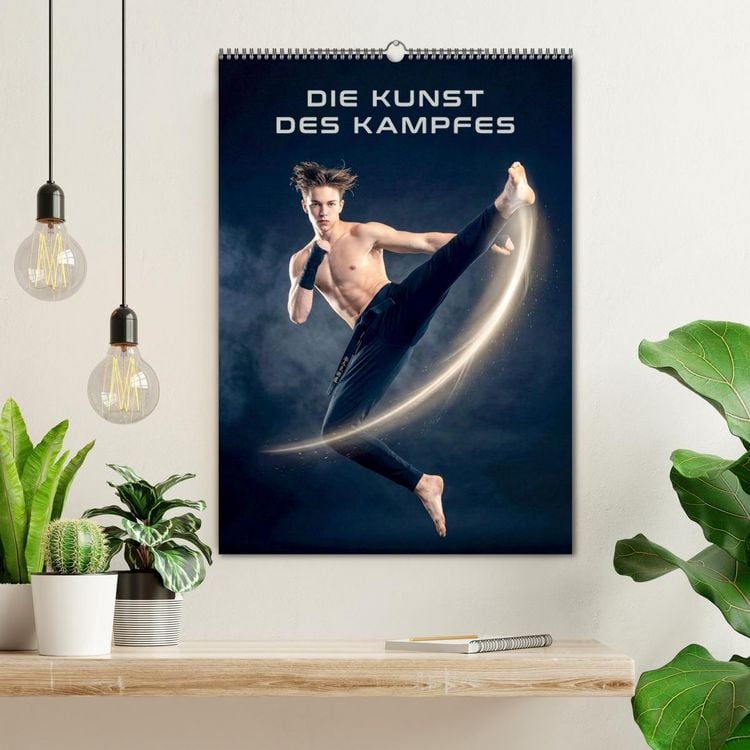Produktbild: Die Kunst des Kampfes (Wandkalender 2027 DIN A2 hoch), CALVENDO Monatskalender
