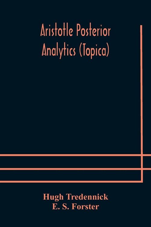 Produktbild: Aristotle Posterior Analytics (Topica)