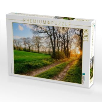 Produktbild: CALVENDO Puzzle Sonnenaufgang in Ockenhausen | 1000 Teile Lege-Gr&ouml;&szlig;e 64x48cm Foto-Puzzle f&uuml;r gl&uuml;ckliche Stunden