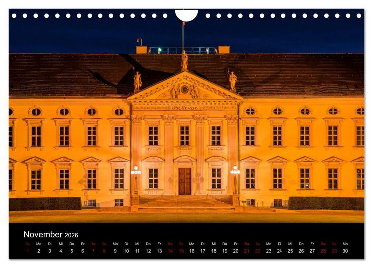 Produktbild: Eine Reise durch Berlin bei Nacht (Wandkalender 2026 DIN A4 quer), CALVENDO Monatskalender
