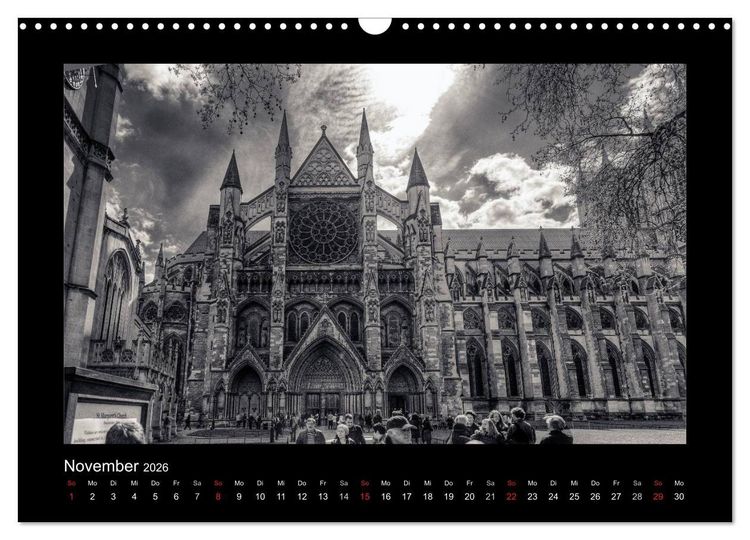 Produktbild: London-Bilder (Wandkalender 2026 DIN A3 quer), CALVENDO Monatskalender