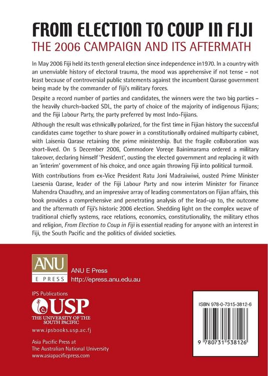 Produktbild: From Election to Coup in Fiji