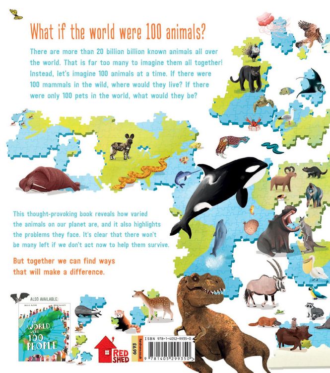 Produktbild: IF WORLD WERE 100 ANIMALS PB