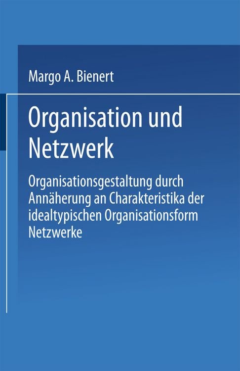 Produktbild: Organisation und Netzwerk