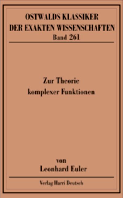Produktbild: Zur Theorie komplexer Funktionen (Euler)