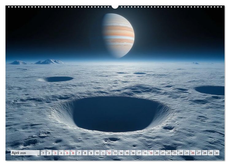 Produktbild: Kosmische Landschaften - Jenseits der Erde (Wandkalender 2026 DIN A2 quer), CALVENDO Monatskalender