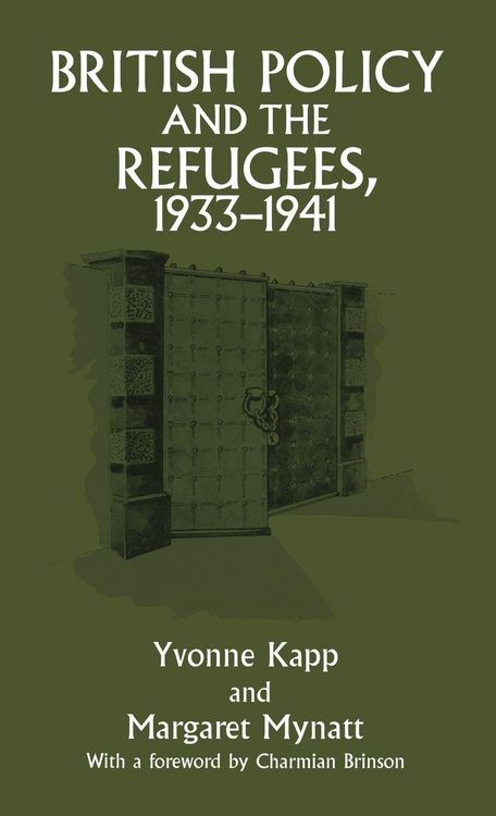 Produktbild: British Policy and the Refugees, 1933-1941