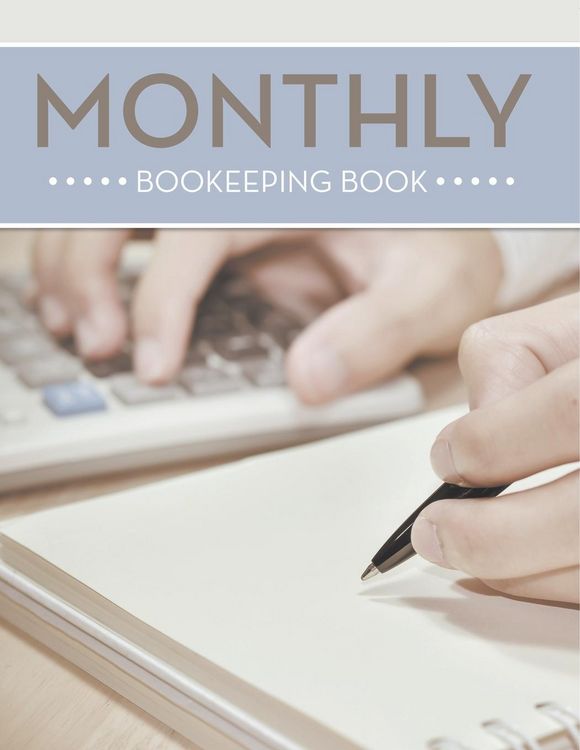 Produktbild: Monthly Bookeeping Book