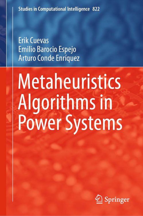 Produktbild: Metaheuristics Algorithms in Power Systems