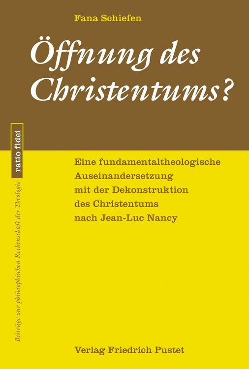 Produktbild: &Ouml;ffnung des Christentums?